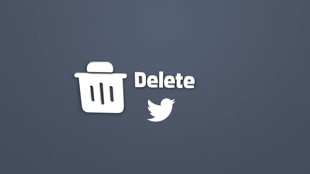 Mass delete tweets